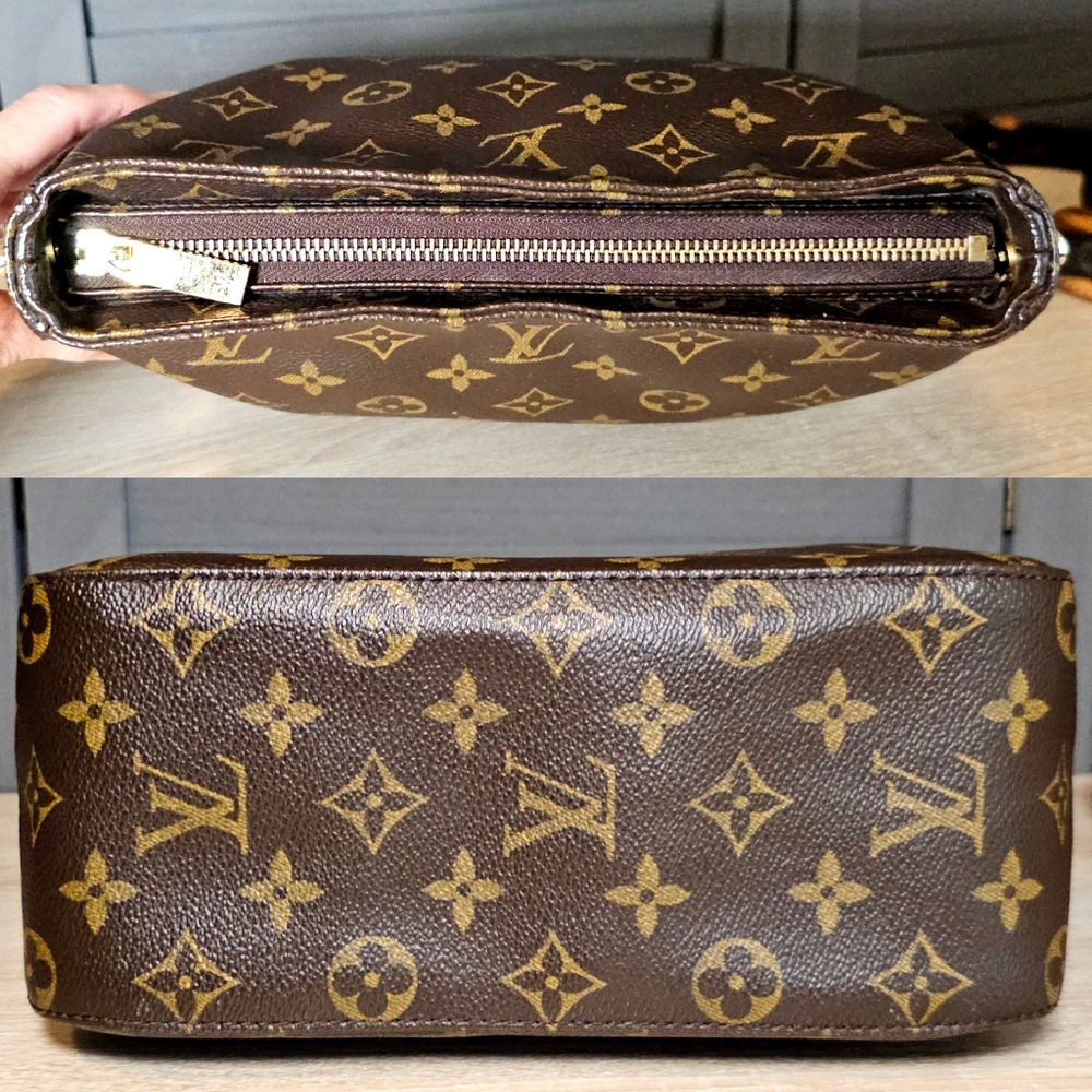 Authentic LOUIS VUITTON Monogram Looping MM Crossbody - Picture 6 of 13